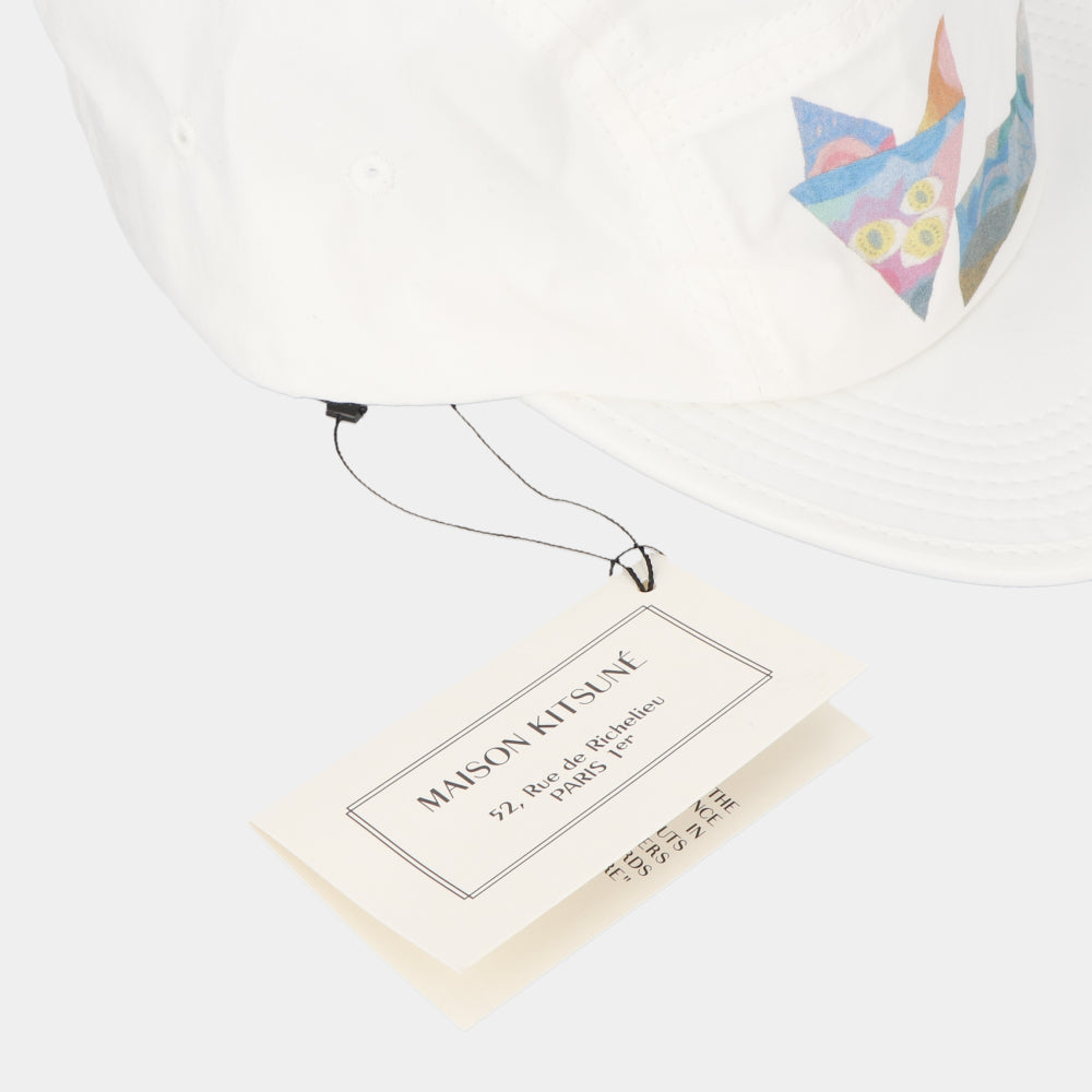 メゾン キツネ SPKNU06100 キャップ 帽子 ホワイト