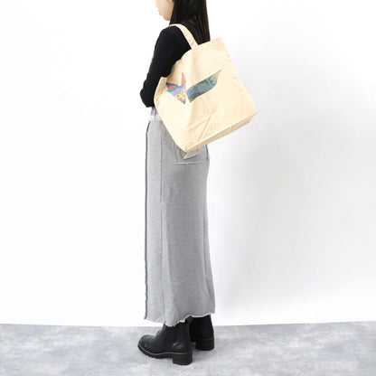 メゾン キツネ SPKNU05000 トートバッグ オレンジ系