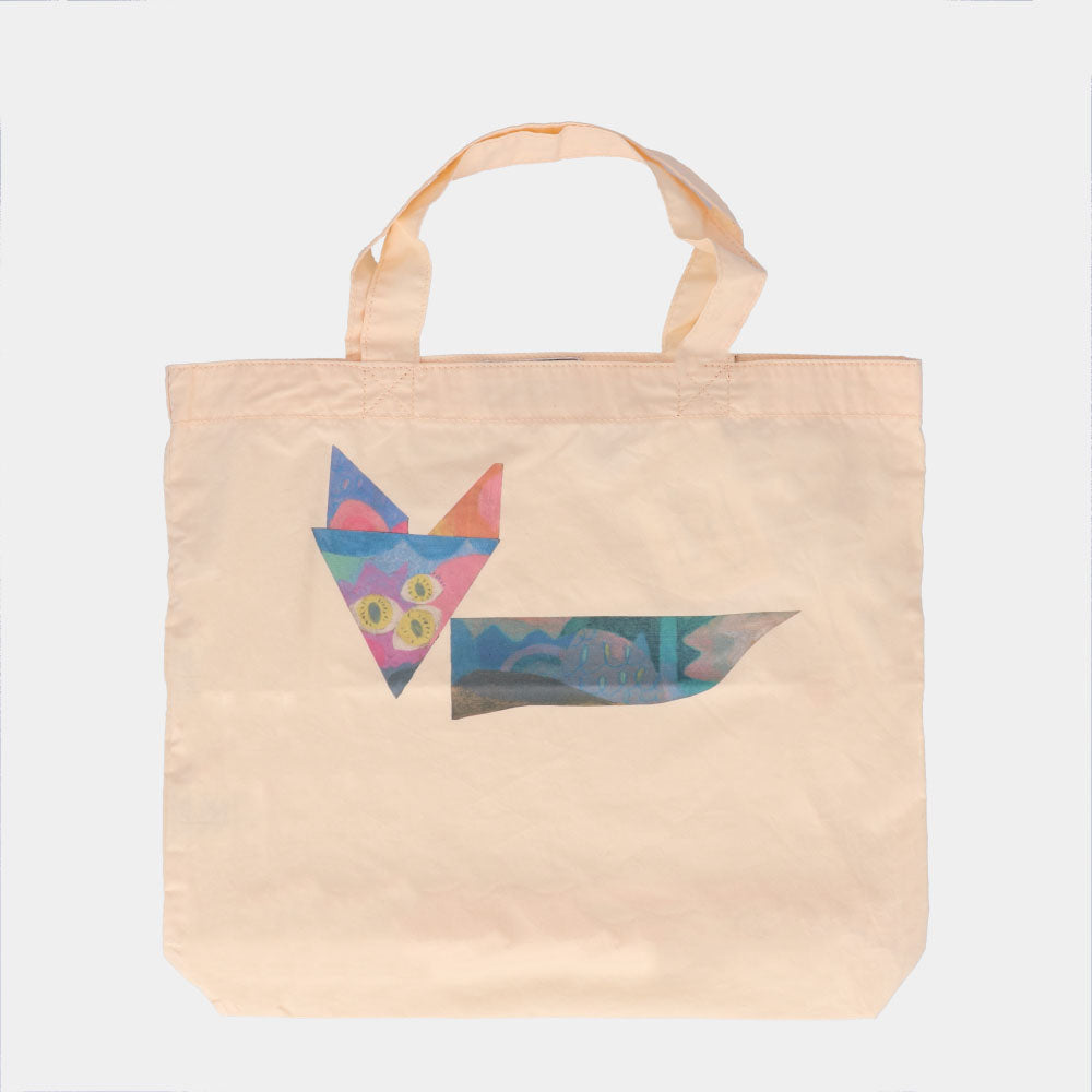 メゾン キツネ SPKNU05000 トートバッグ オレンジ系