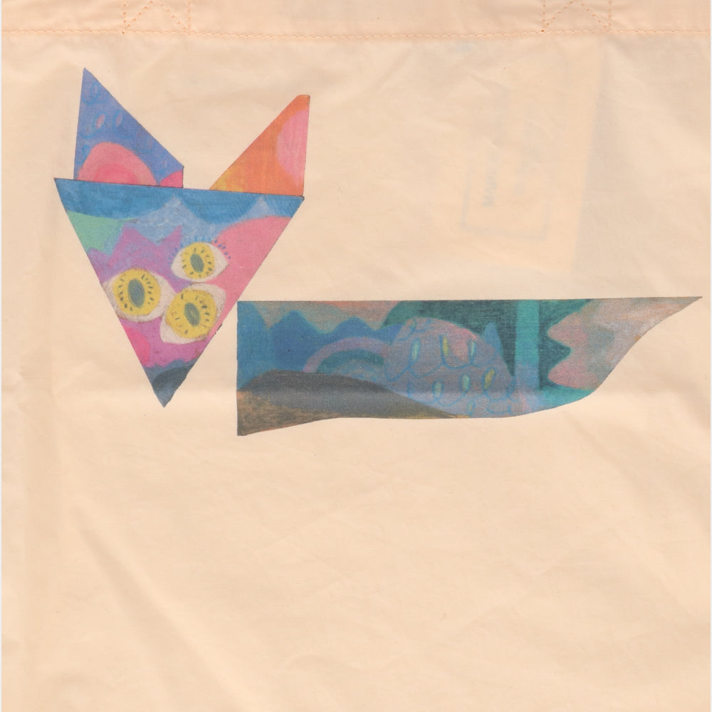 メゾン キツネ SPKNU05000 トートバッグ オレンジ系