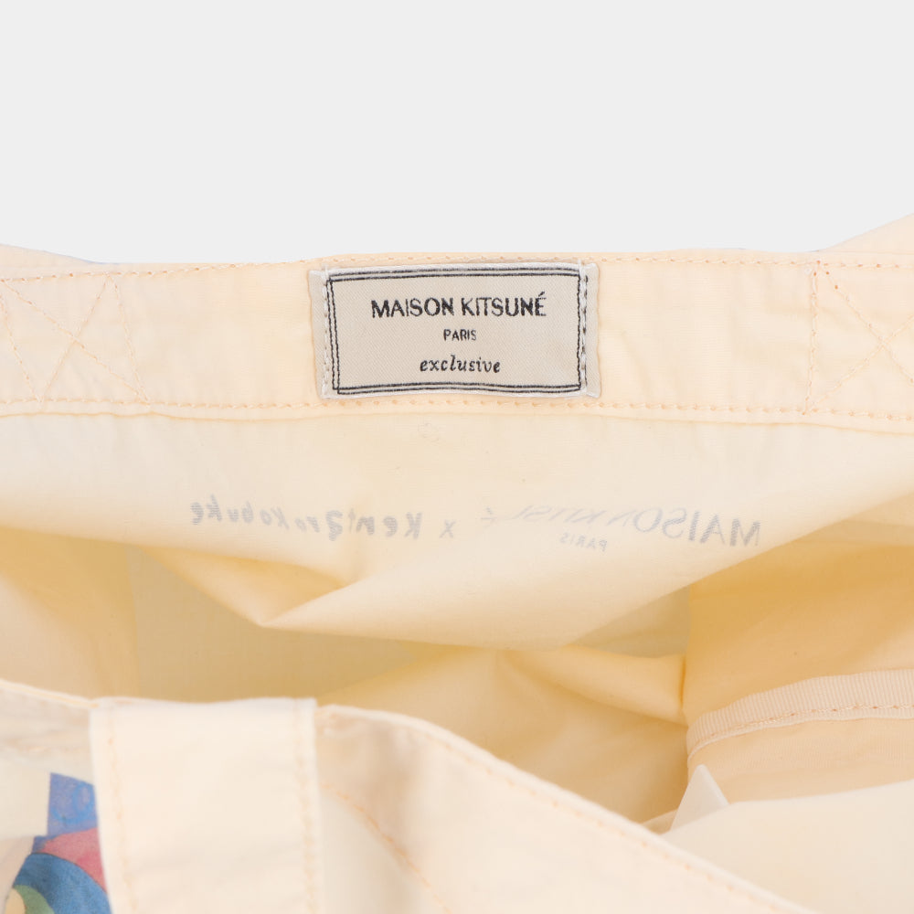 メゾン キツネ SPKNU05000 トートバッグ オレンジ系