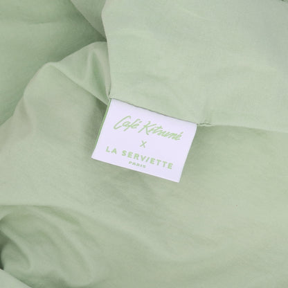 MAISON KITSUNE トートバッグ CKU08802 P850 オレンジ×ホワイト