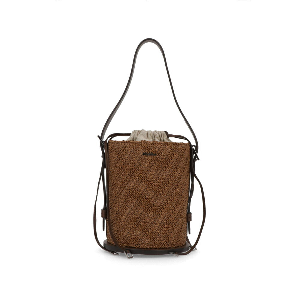 Max Mara ショルダーバッグ  ブラウン バケツバック クロシェ バケットバッグ 2WAY 14511032