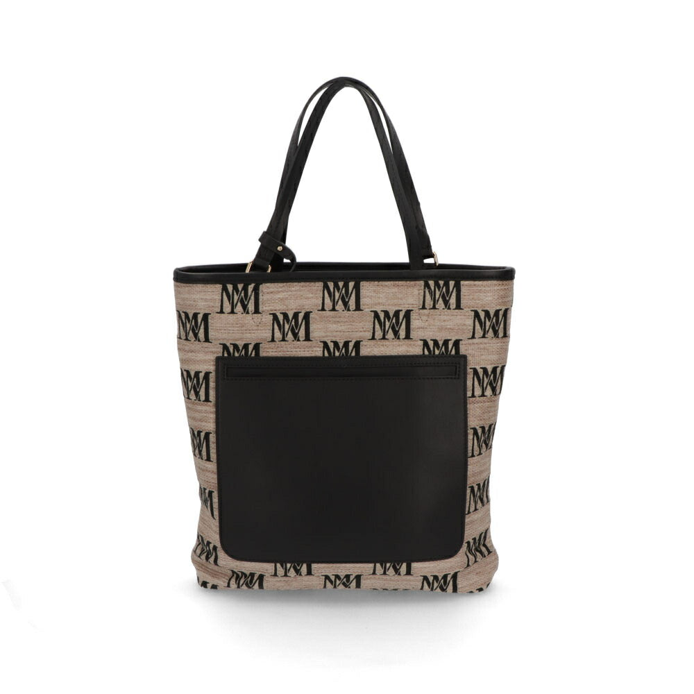 Max Mara トートバッグ  ベージュ系×ブラック モノグラム 14511042