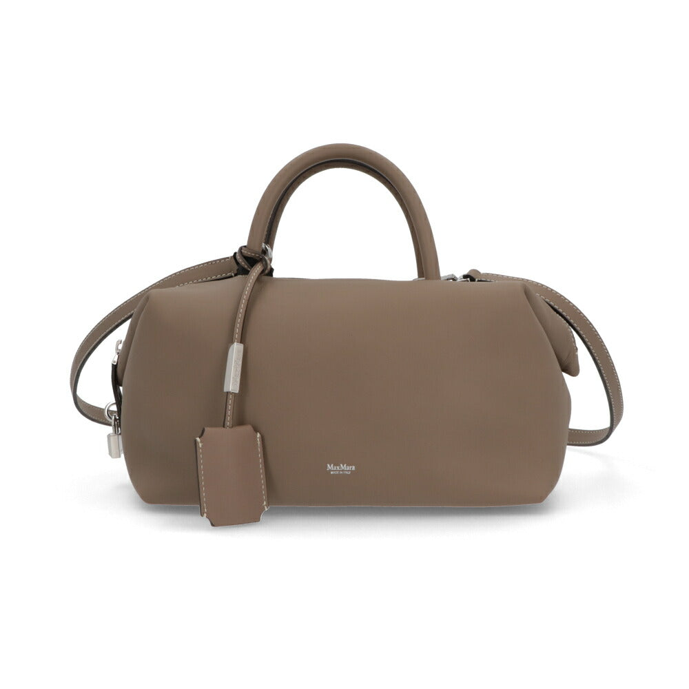 Max Mara ショルダーバッグ  ブラック ライトブラウン ハンドバッグ クロスボディバッグ HOLDALLM ホールドオール 24516071