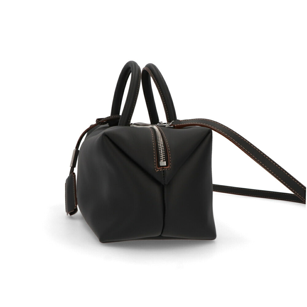 Max Mara ショルダーバッグ  ブラック ライトブラウン ハンドバッグ クロスボディバッグ HOLDALLM ホールドオール 24516071