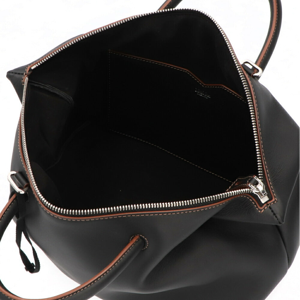 Max Mara ショルダーバッグ  ブラック ライトブラウン ハンドバッグ クロスボディバッグ HOLDALLM ホールドオール 24516071