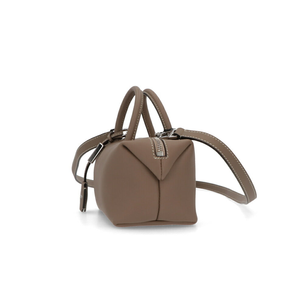 Max Mara ショルダーバッグ  ブラック ライトブラウン HOLDALLS ハンドバッグ ミニバッグ 2WAY 24516081
