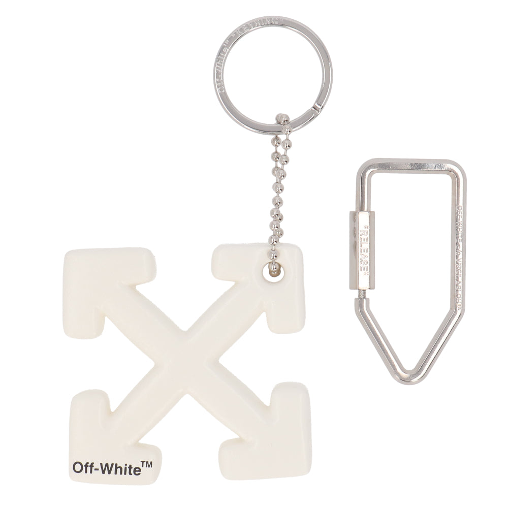 オフホワイト キーリング OWNF003S19D83044
