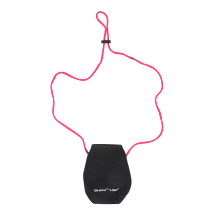 オフホワイト Off-White ショルダーバッグ ポーチ OMNA064S19812022 1001 ユニセックス ブラック×ピンク 新品