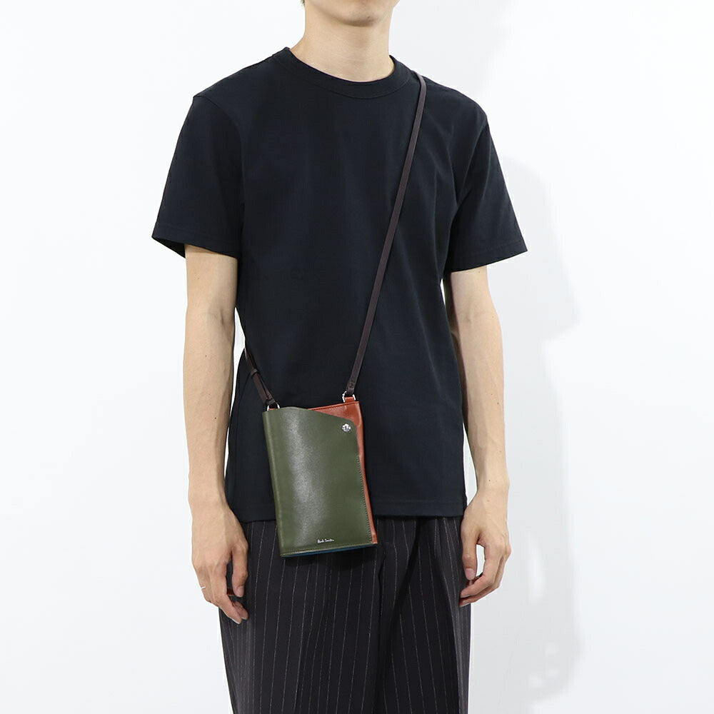 Paul Smith ショルダーバッグ WALLET PHONE レザー
