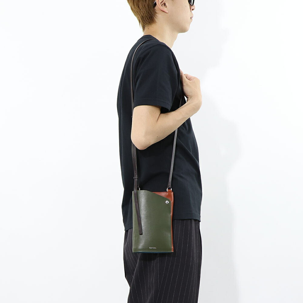 Paul Smith ショルダーバッグ WALLET PHONE レザー