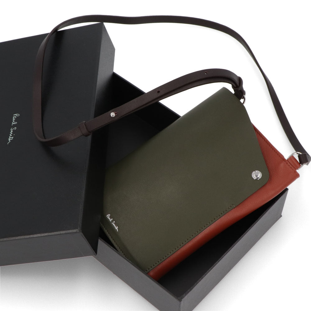 Paul Smith ショルダーバッグ WALLET PHONE レザー