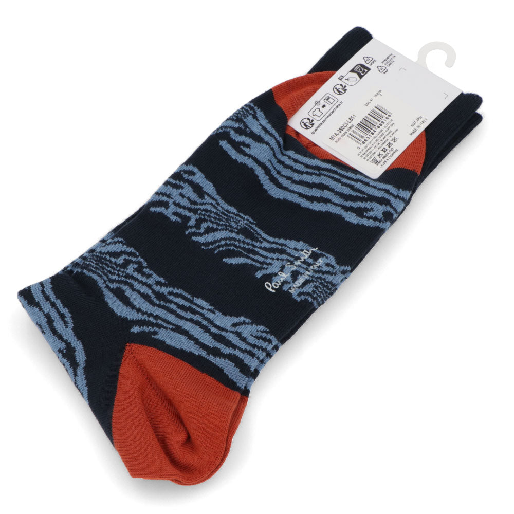 Paul Smith 靴下 SOCK DEAN ZEBRA ゼブラ柄