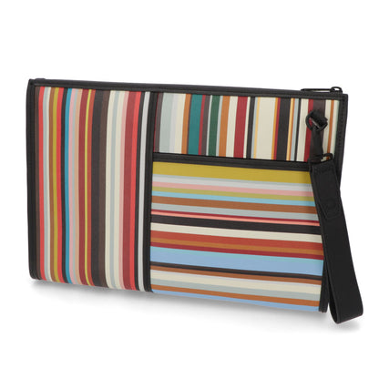 Paul Smith クラッチバッグ DOC CASE SIG STRIPE