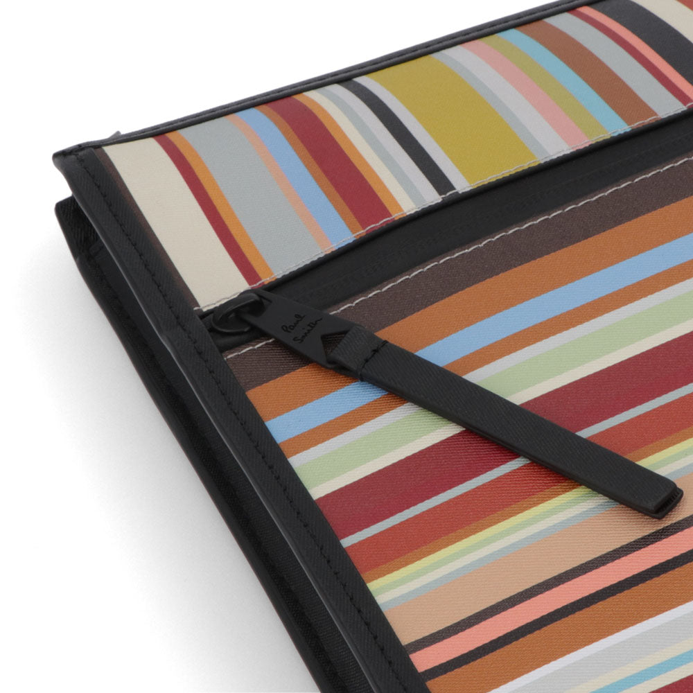 Paul Smith クラッチバッグ DOC CASE SIG STRIPE