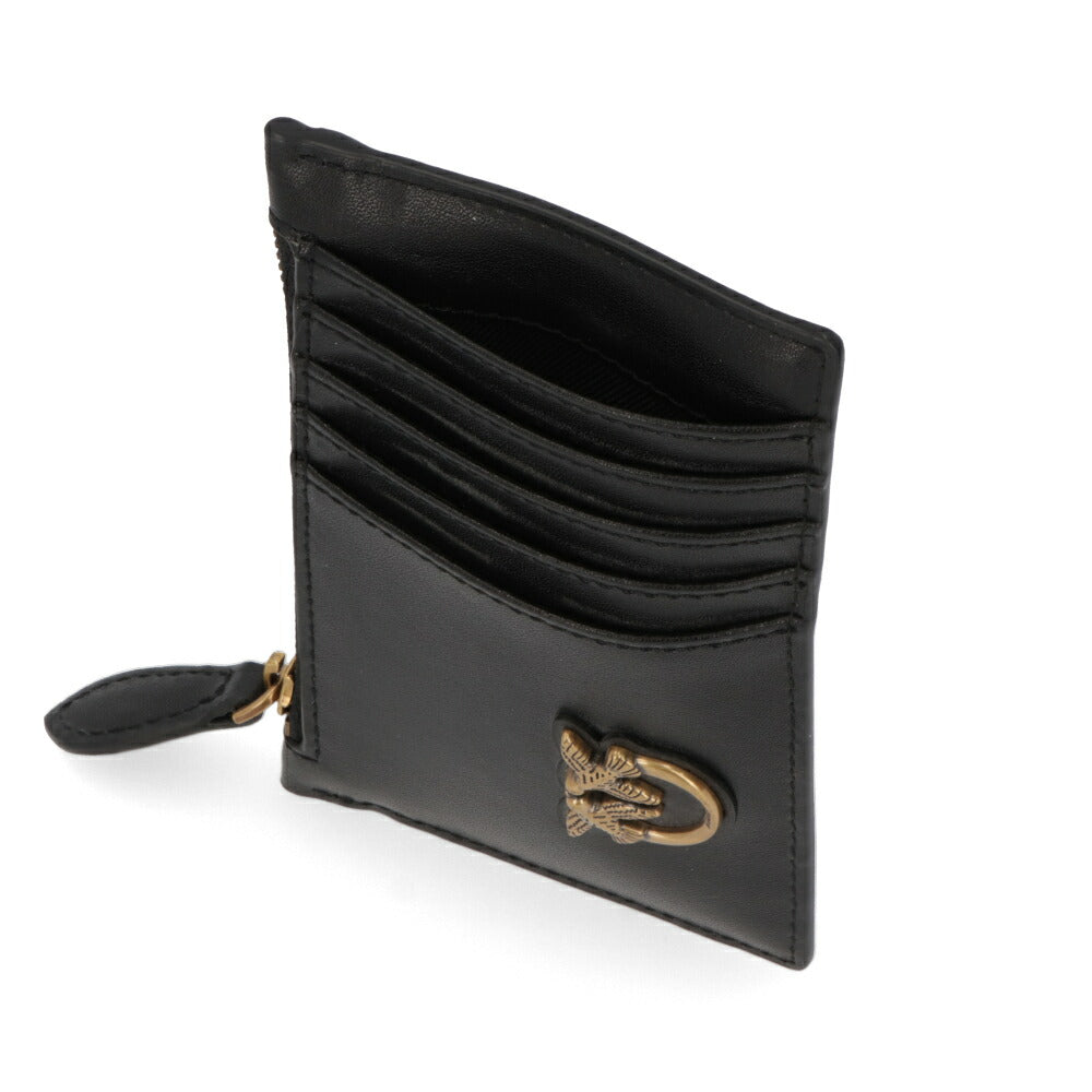 PINKO カードケース ブラック フラグメントケース ミニ 1G205Y-Y82K