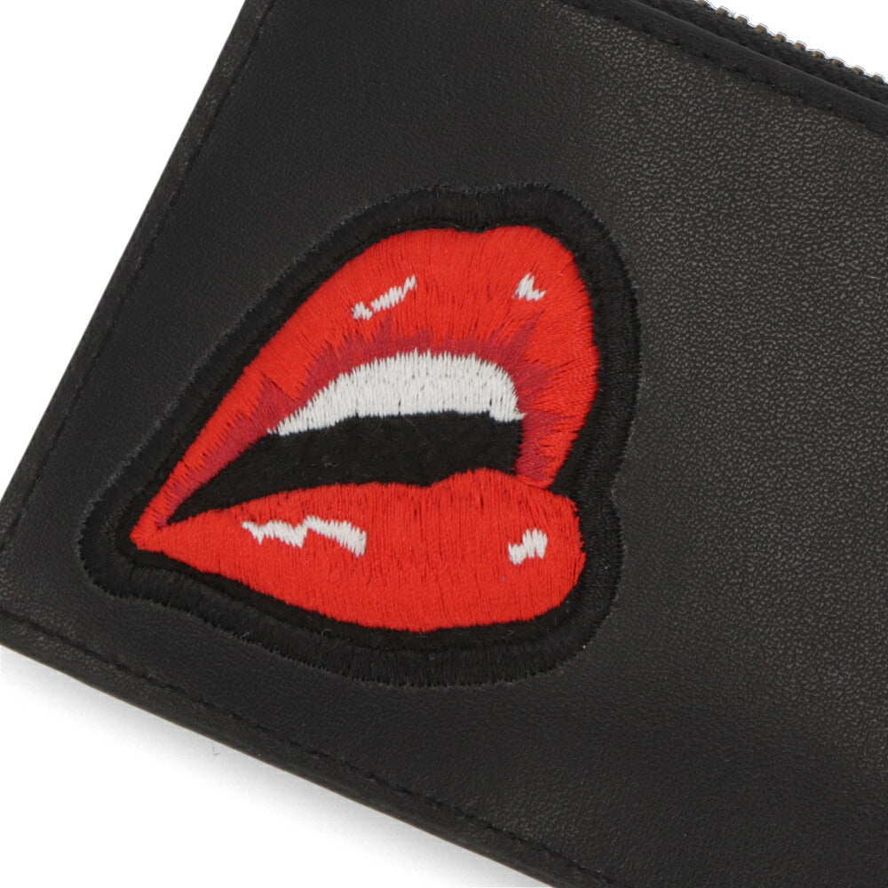 PINKO カードケース ブラック フラグメントケース ミニ 1G205Y-Y82K