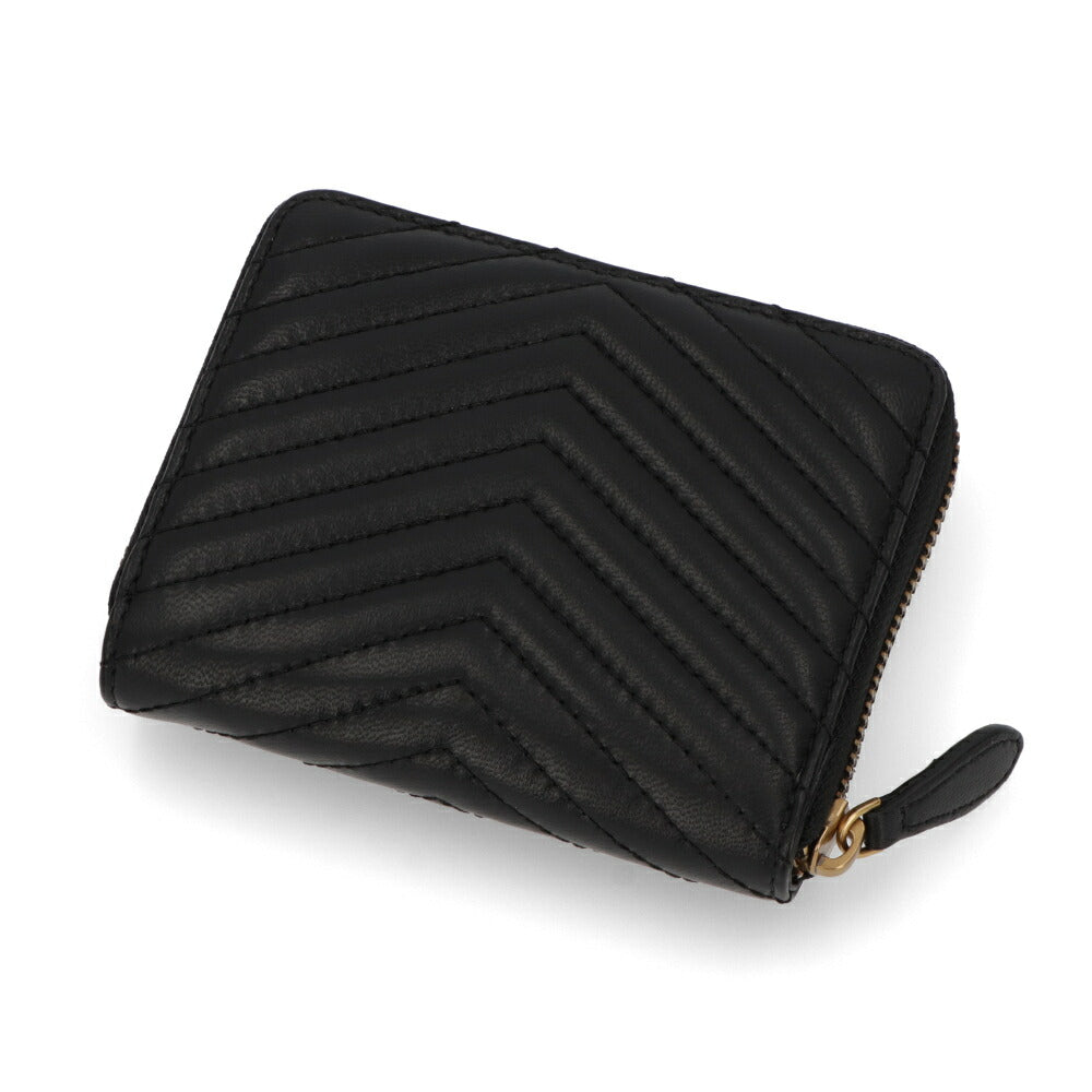 PINKO  ブラック ミニ ラウンド 小銭入れ付き 1P225T-Y6XV