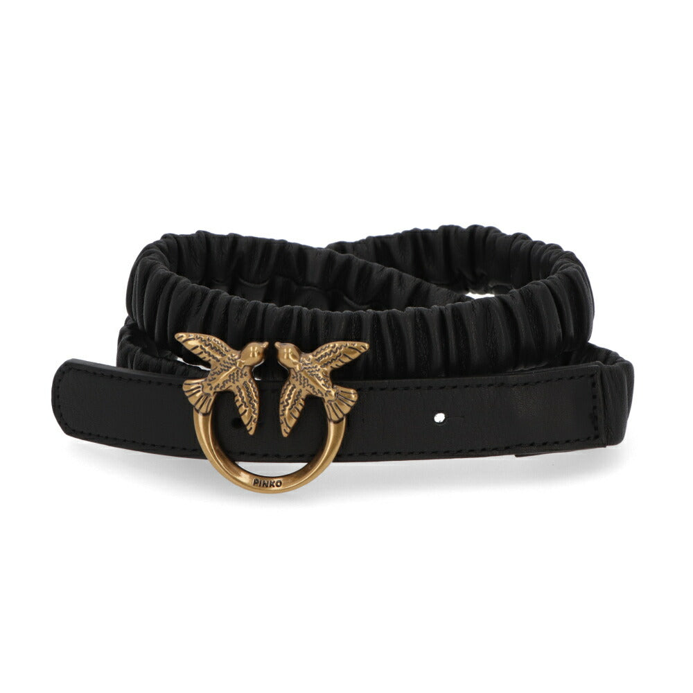 PINKO ベルト ブラック バックル 1H20X6-Y6XT