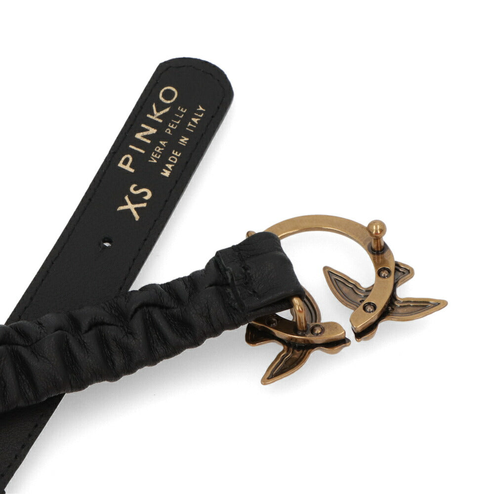 PINKO ベルト ブラック バックル 1H20X6-Y6XT