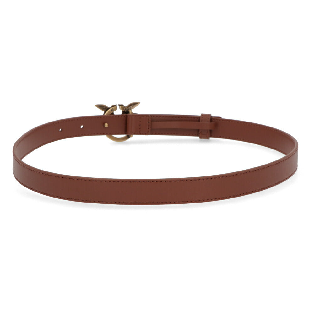 PINKO ベルト ブラウン バックル レザー 1P21ZL-Y6JC