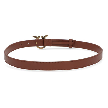 PINKO ベルト ブラウン バックル レザー 1P21ZL-Y6JC