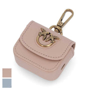 PINKO ブルー ピンク air podsケース 1P22P8-Y7SP