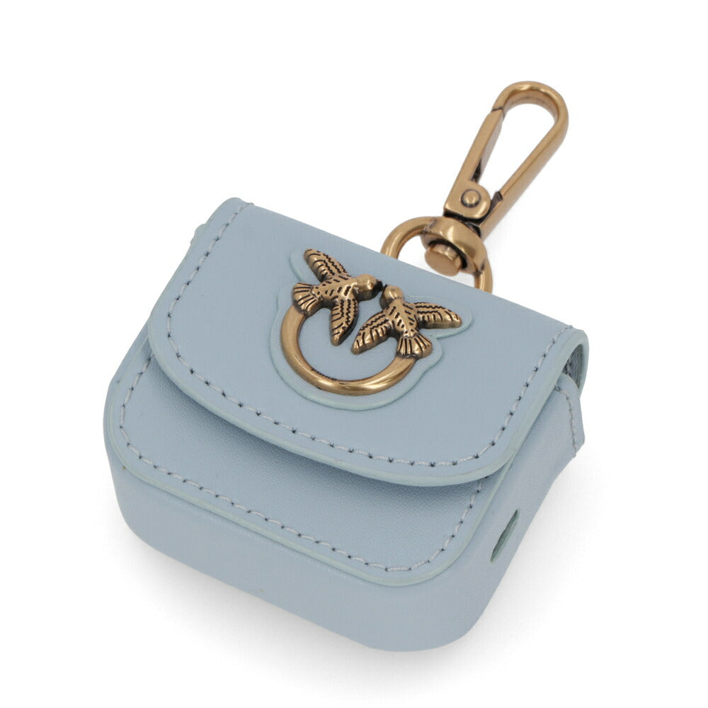 PINKO ブルー ピンク air podsケース 1P22P8-Y7SP