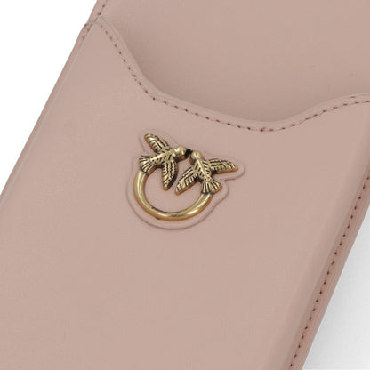 PINKO ピンク ブラック iPhoneケース スマホケース チェーン 1P22P6-Y7SP