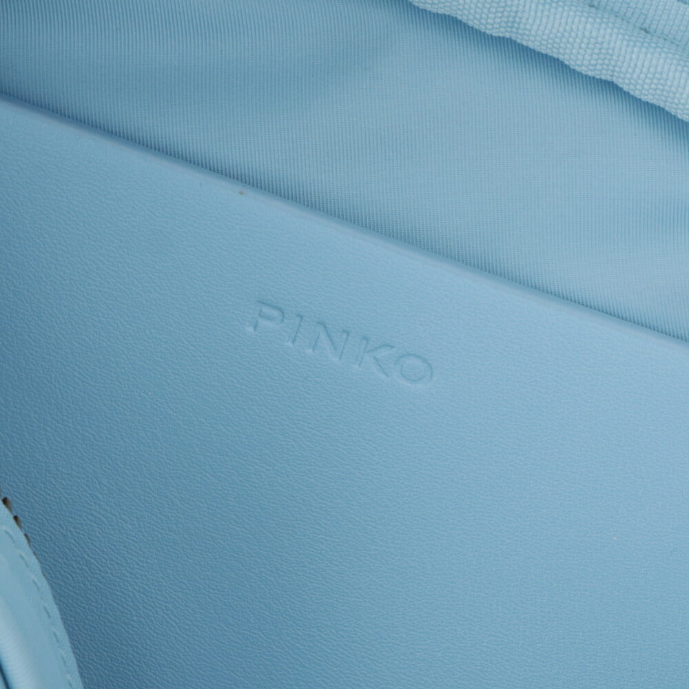 PINKO ショルダーバッグ ブルー ナイロン 1P22HV-Y7UX