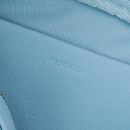 PINKO ショルダーバッグ ブルー ナイロン 1P22HV-Y7UX