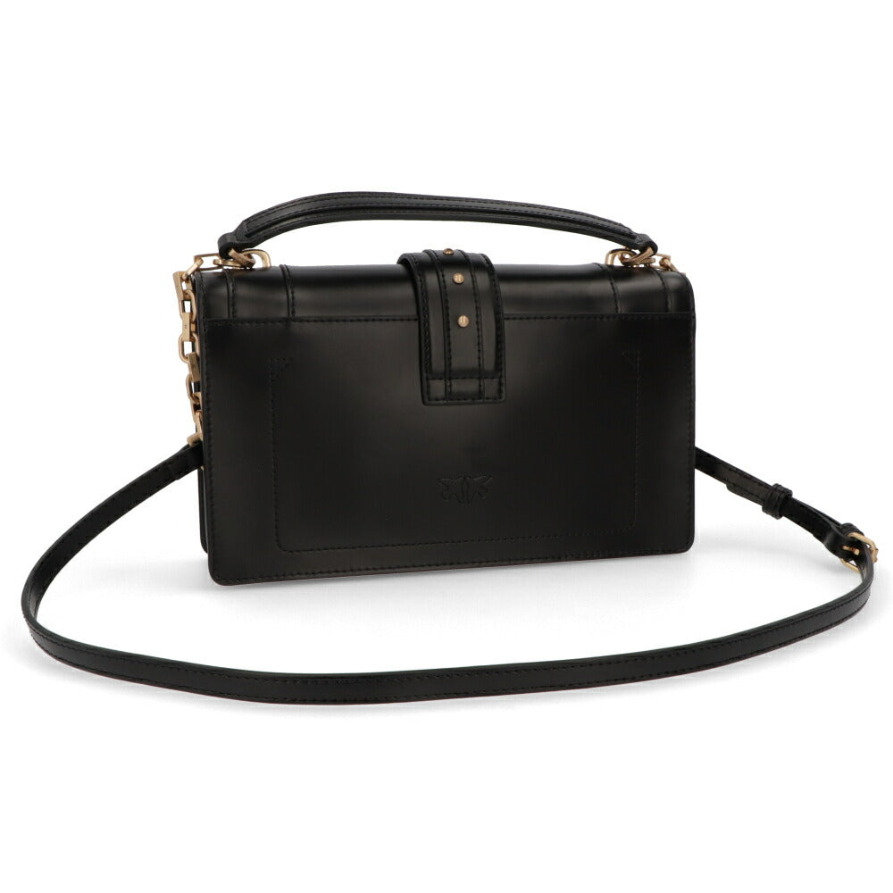 PINKO ショルダーバッグ ブラック 2way 1P21SB-Y6JD