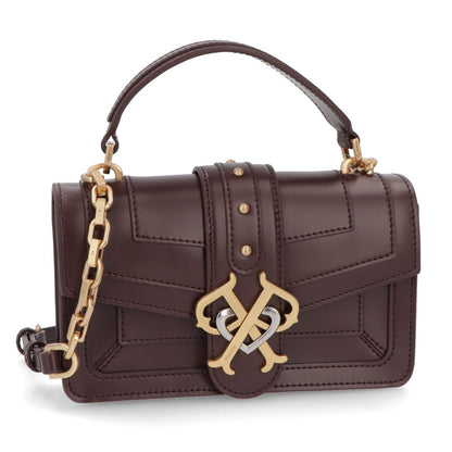 PINKO ショルダーバッグ ボルドー ブラック 2way 1P21TH-Y6JD