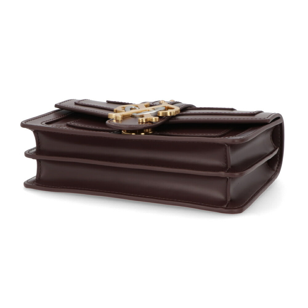 PINKO ショルダーバッグ ボルドー ブラック 2way 1P21TH-Y6JD