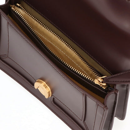 PINKO ショルダーバッグ ボルドー ブラック 2way 1P21TH-Y6JD