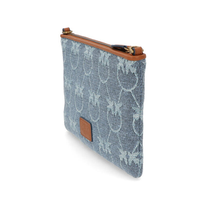 PINKO ショルダーバッグ ブルー 総柄 1P22PT-Y7WZ