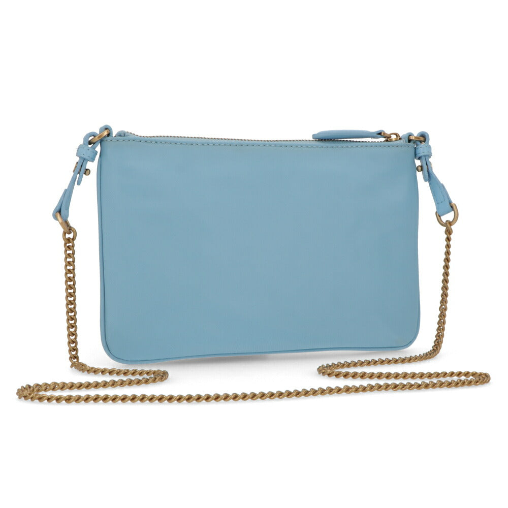 PINKO ショルダーバッグ ブルー ピンク グリーン ポーチ 1P22PE-Y7UX