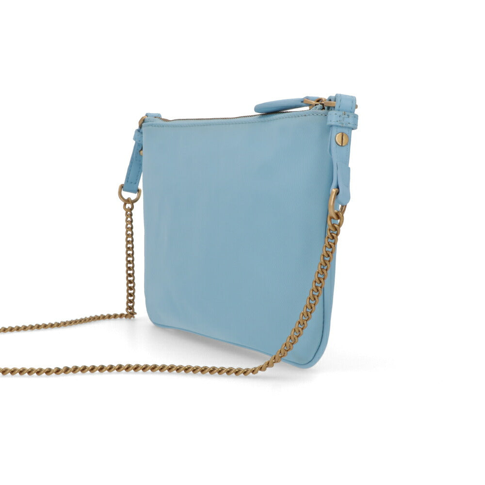 PINKO ショルダーバッグ ブルー ピンク グリーン ポーチ 1P22PE-Y7UX