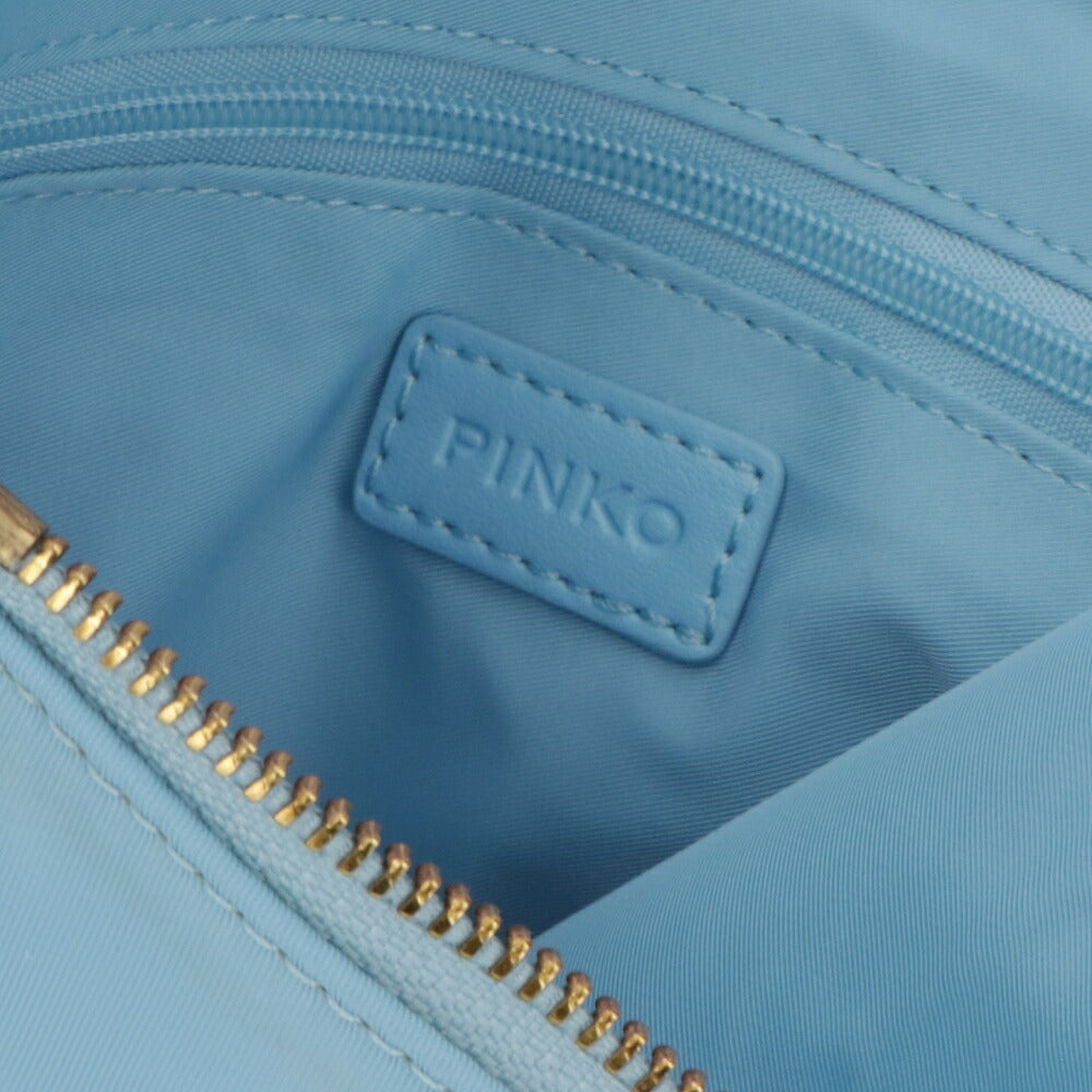 PINKO ショルダーバッグ ブルー ピンク グリーン ポーチ 1P22PE-Y7UX