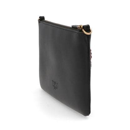 PINKO ショルダーバッグ ホワイト ブラック ポーチ 1G205Z-Y82K
