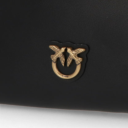 PINKO ショルダーバッグ ホワイト ブラック ポーチ 1G205Z-Y82K