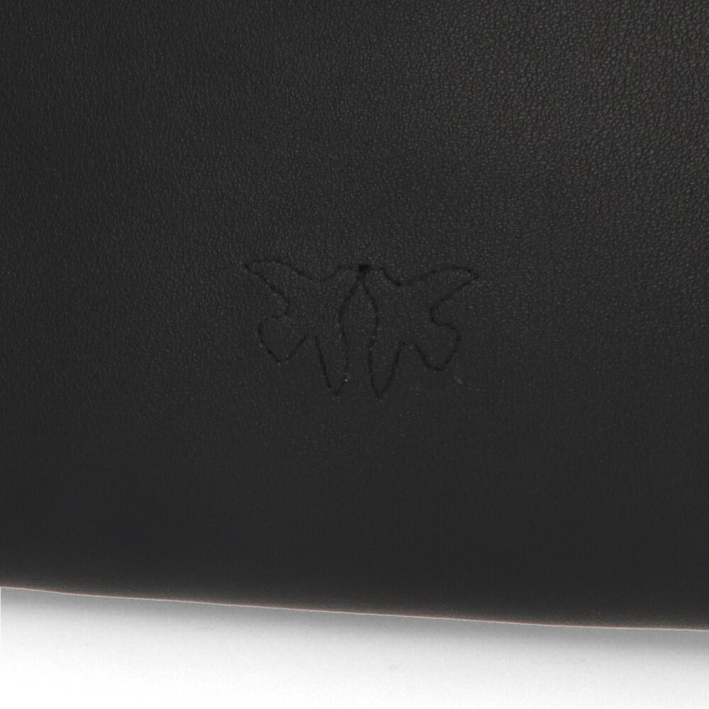 PINKO ショルダーバッグ ホワイト ブラック ポーチ 1G205Z-Y82K