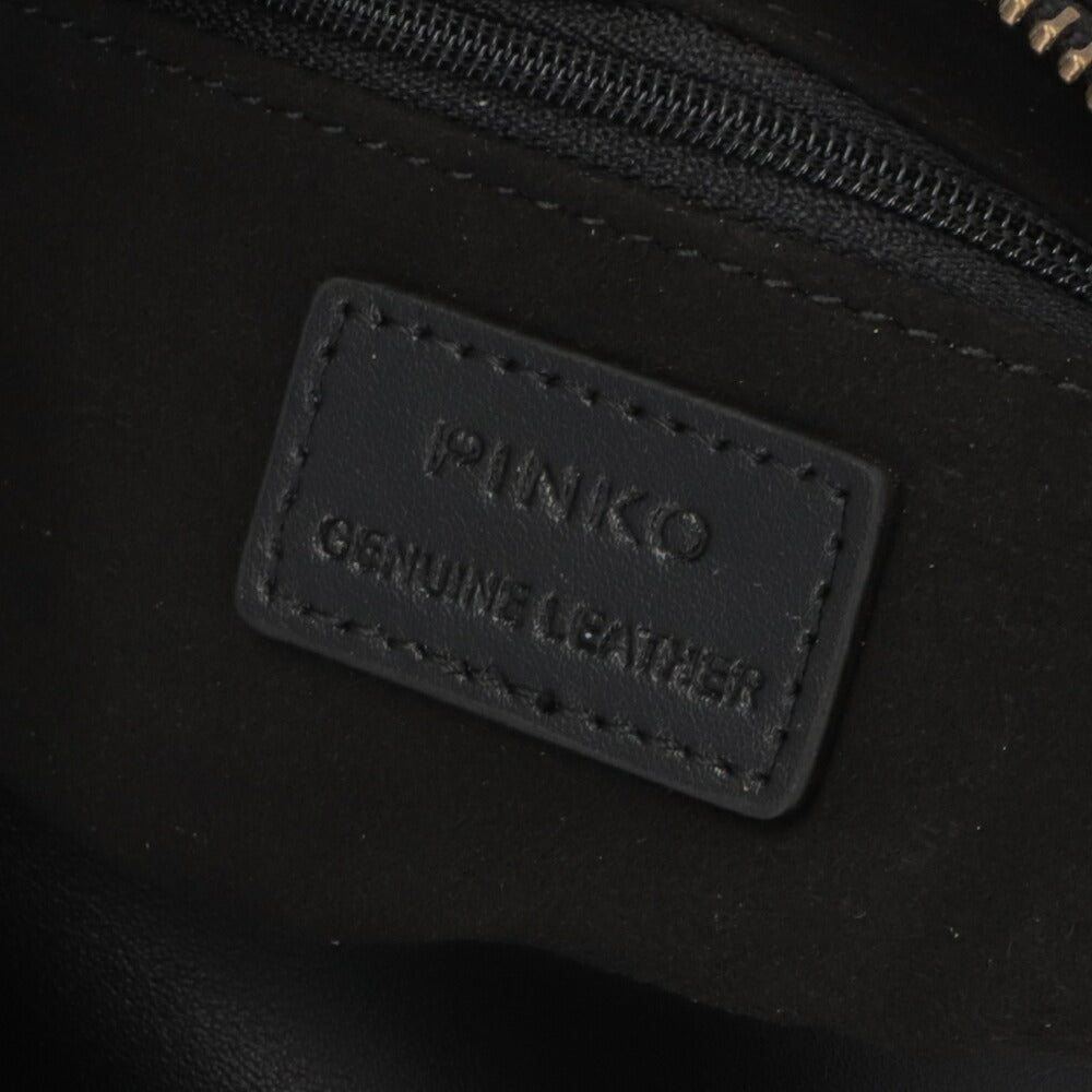 PINKO ショルダーバッグ ホワイト ブラック ポーチ 1G205Z-Y82K