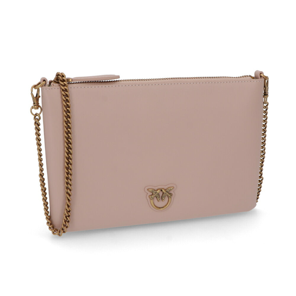 PINKO ショルダーバッグ ピンク レッド パープル クラッチバッグ 1P22XK-Y5H7