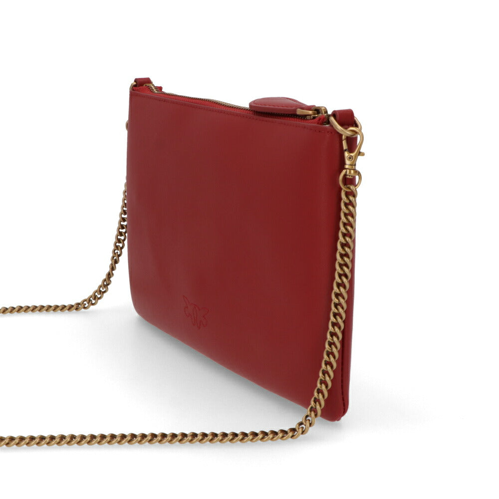 PINKO ショルダーバッグ ピンク レッド パープル クラッチバッグ 1P22XK-Y5H7