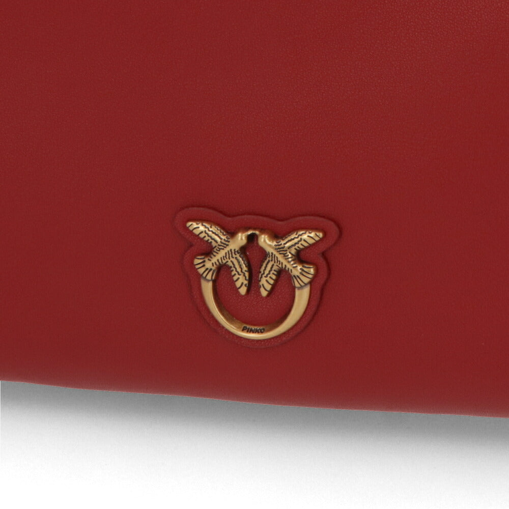 PINKO ショルダーバッグ ピンク レッド パープル クラッチバッグ 1P22XK-Y5H7