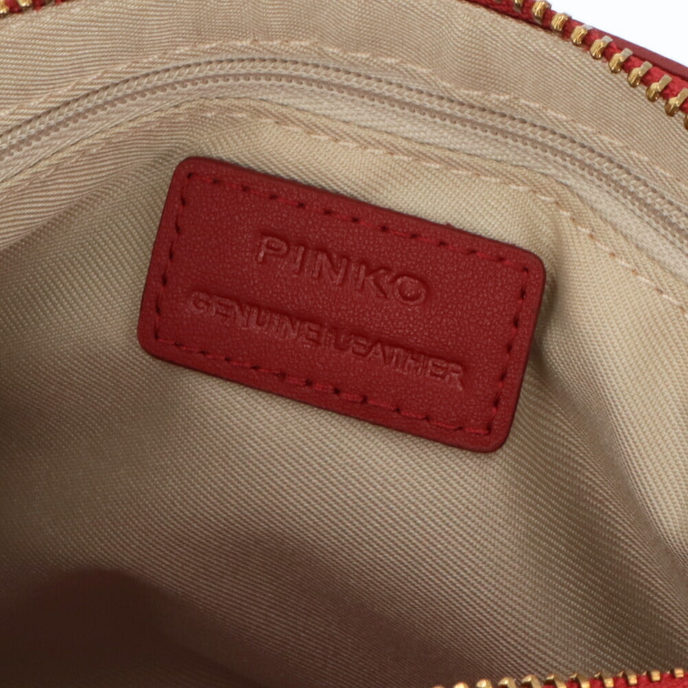 PINKO ショルダーバッグ ピンク レッド パープル クラッチバッグ 1P22XK-Y5H7