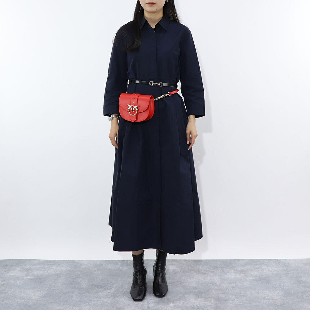 PINKO ショルダーバッグ レッド ミニバッグ 1P21KQ-Y5FF