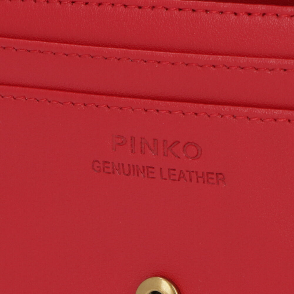 PINKO ショルダーバッグ レッド 1P225S-Y6XT